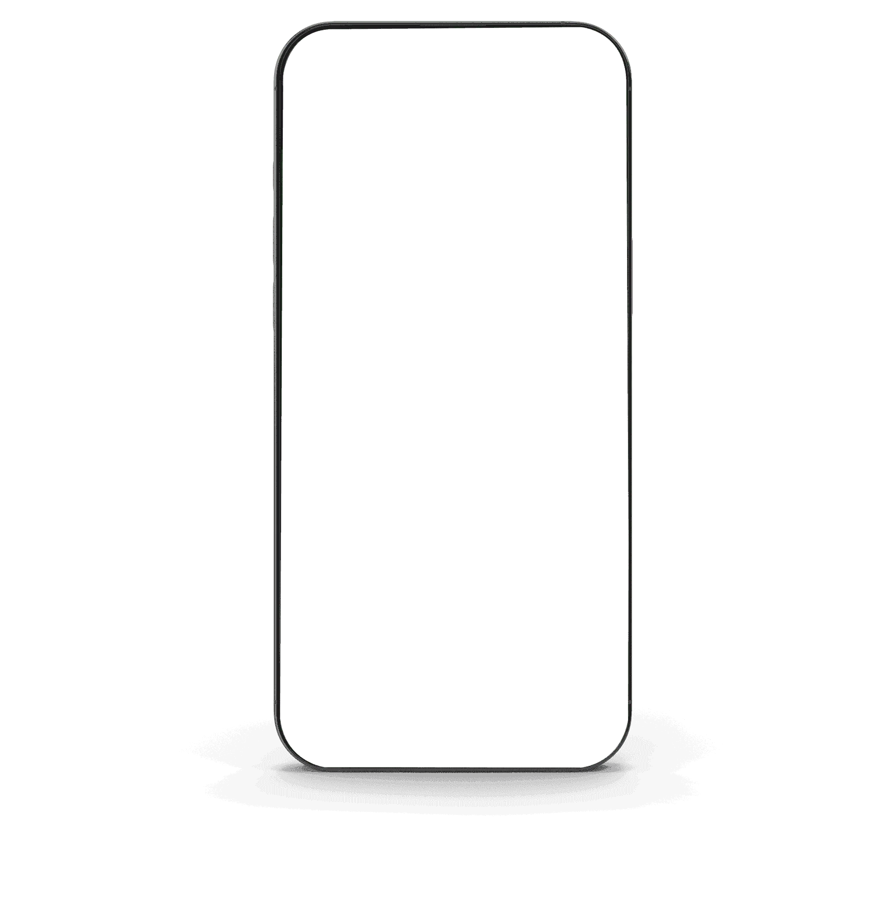 Parte frontal del teléfono