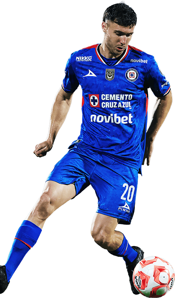 Jugador Cruz Azul Izquierda
